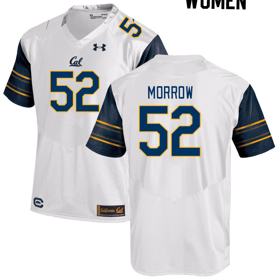 Women #52 Nick Morrow California Golden Bears College Football Jerseys Stitched Sale-White